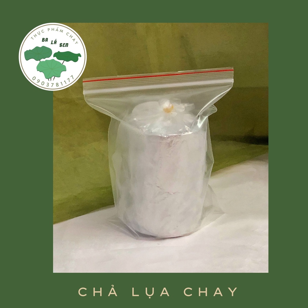 Chả lụa chay Ba Lá Sen cao cấp, bảo quản lâu đóng gói 500g
