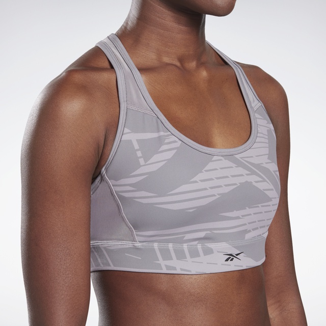 Áo Bra Thể Thao Nữ Reebok Les Mills Lux Racer Bra AOP GE1033