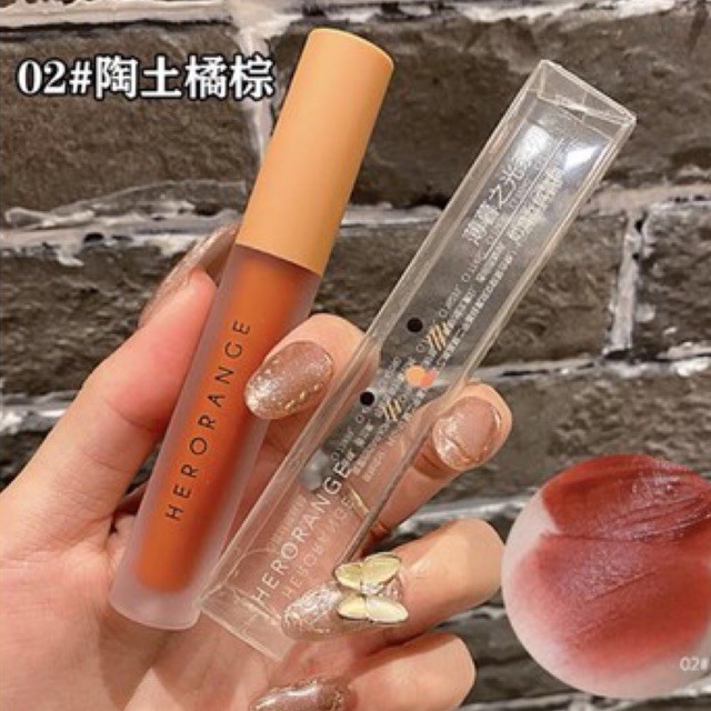 Son Kem Lì Siêu Mềm Mịn Môi Nội Địa Trung Lip Glaze Dupe Merzy - Matte Liquid Lipstick | BigBuy360 - bigbuy360.vn