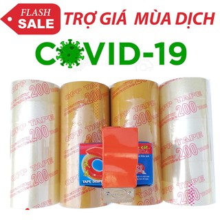 Băng keo băng dính trong/đục 5f 200 yards