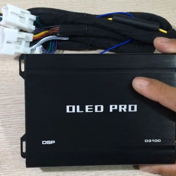 (BH 12 tháng) Amply Oled Pro D3100 cao cấp 12v Cắm jack plug & play (đủ dòng xe)
