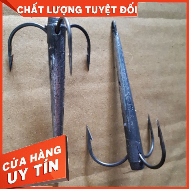 Bộ 2 lưỡi câu 3 tiêu