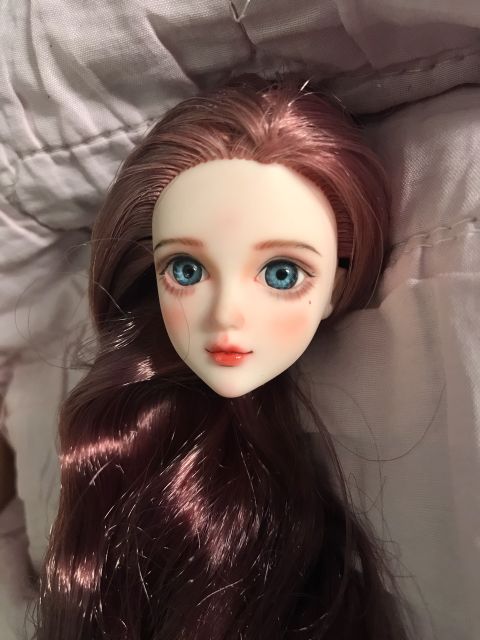 Búp bê xinyi đã faceup và nhuộm tóc