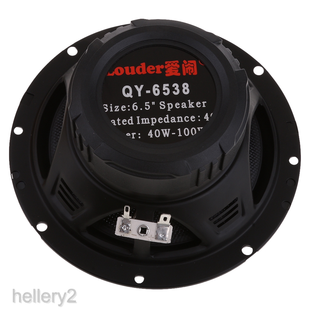 6.5''Mid Speaker Hi-Fi Stereo Loudspeaker Glass Fiber Mid-bass Speaker Black