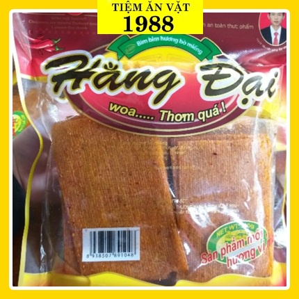 Snack bò miếng Hằng Đại, vị cay vừa phải, thơm ngon hấp dẫn giá rẻ