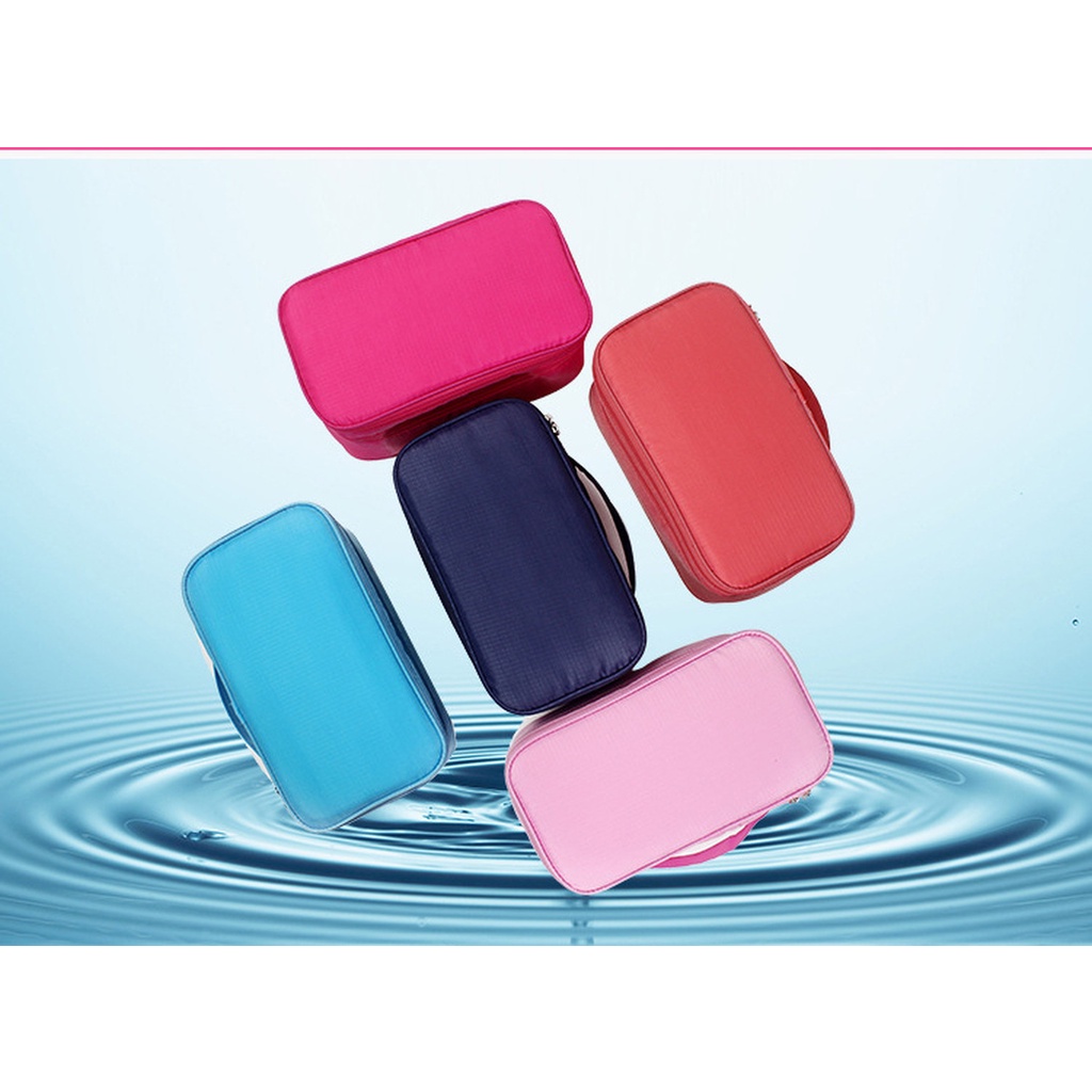 Túi Đựng Đồ Lót Hai Lớp Đa Năng Tiện Lợi Khi Đi Du Lịch