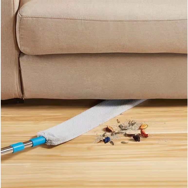 Chổi làm sạch gầm giường, trần nhà mạng nhện, gầm tủ, sofa khe hẹp có thể kéo dài tiện lợi
