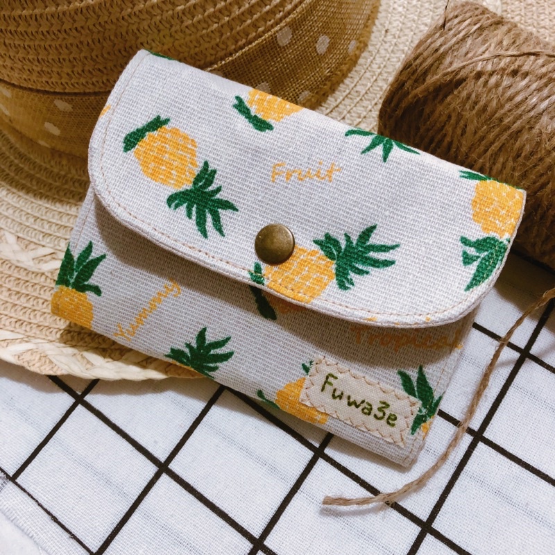 VÍ VẢI HANDMADE THÊU TÊN