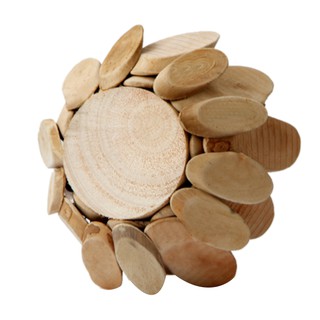 Đế Để Nến Hình Hoa Sen Bằng Gỗ