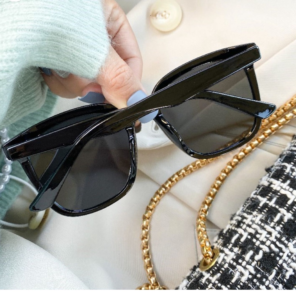 Kính Mát Tròng Hình Học Cho Nam Nữ