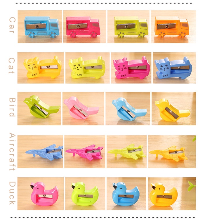 ( 1 Hộp 24 Cái ) Gọt Chuốt Bút Chì Rẻ Mẫu Ngẫu Nhiên Camshop