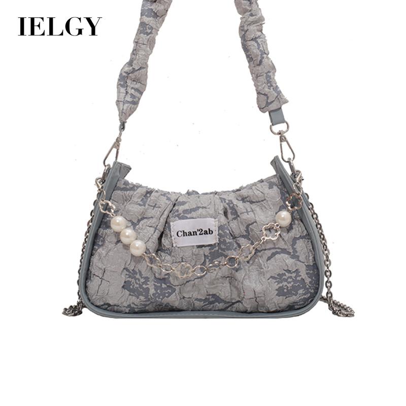 IELGY Túi Đeo Vai Màu Trơn Thời Trang Dành Cho Nữ