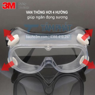 KÍNH CHỐNG HÓA CHẤT 3M 1621