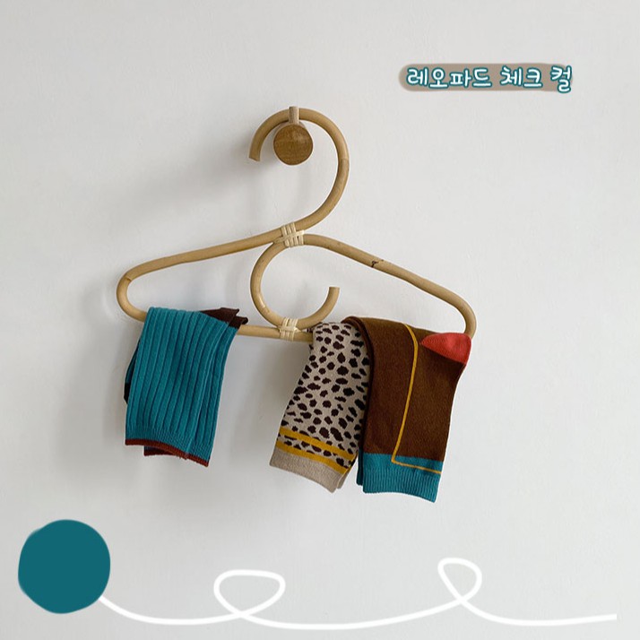 Set 3 đôi vớ cotton họa tiết dễ thương cho bé