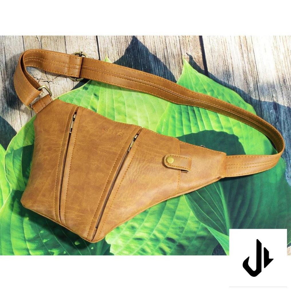 Túi đeo chéo CNT Unisex MQ25 bò lợt năng động - J Shop