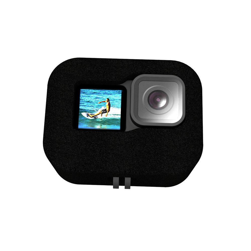 Vỏ Xốp Chống Gió Giảm Tiếng Ồn Có Thể Điều Chỉnh Cho Máy Ảnh Gopro Hero 9 | BigBuy360 - bigbuy360.vn