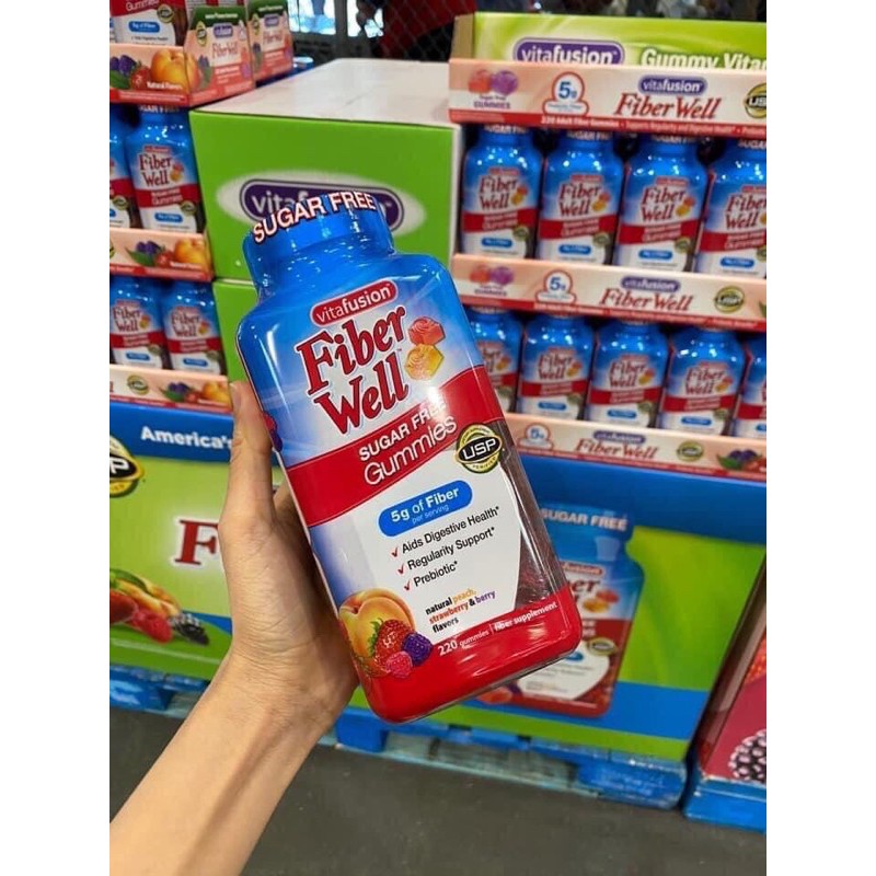 KẸO DẺO BỔ SUNG CHẤT XƠ FIBER WELL