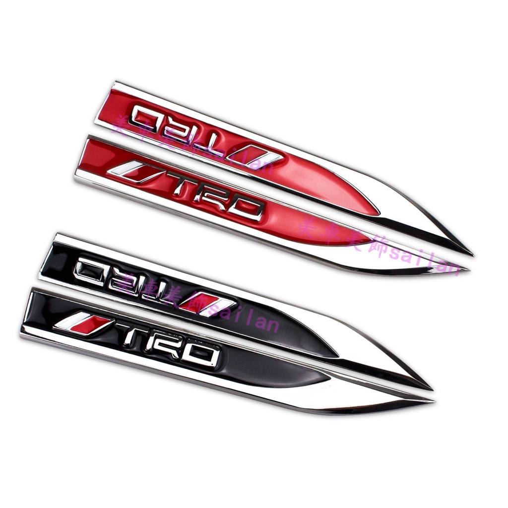 Phù Hợp Nhãn Dán Trang Trí Xe Hơi toyota trd corolla camry asian dragon gt86 reiz blade Bằng Kim Loại