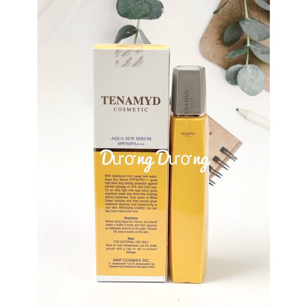 Huyết Thanh Chống Nắng Tenamyd Aqua Sun Serum SPF 50/PA +++ [Chính Hãng]