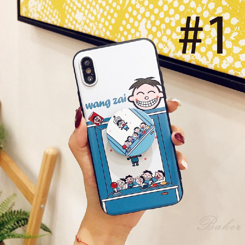 Ốp lưng hình cô gái cho iPhonexs Silicone