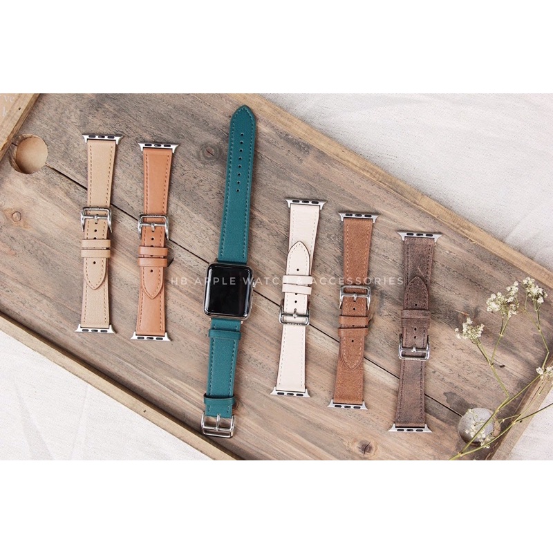 DÂY DA HERMES CHO APPLE WATCH SERIES 1 - 8