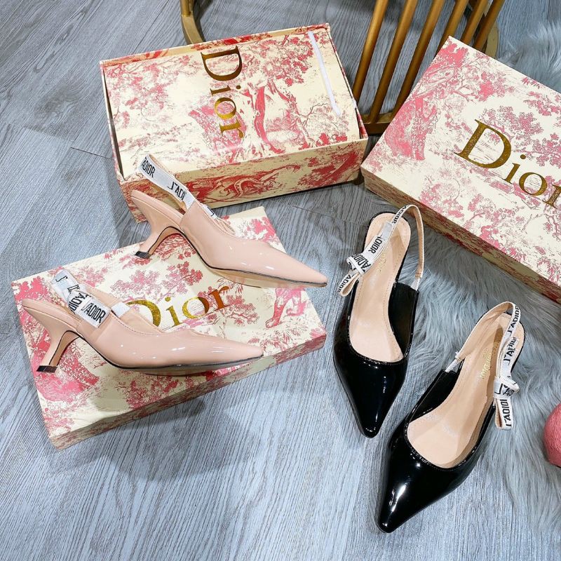 Sandal 6p Gót Cong Da Bóng Êm Chân Fullbox Bill Túi Hãng