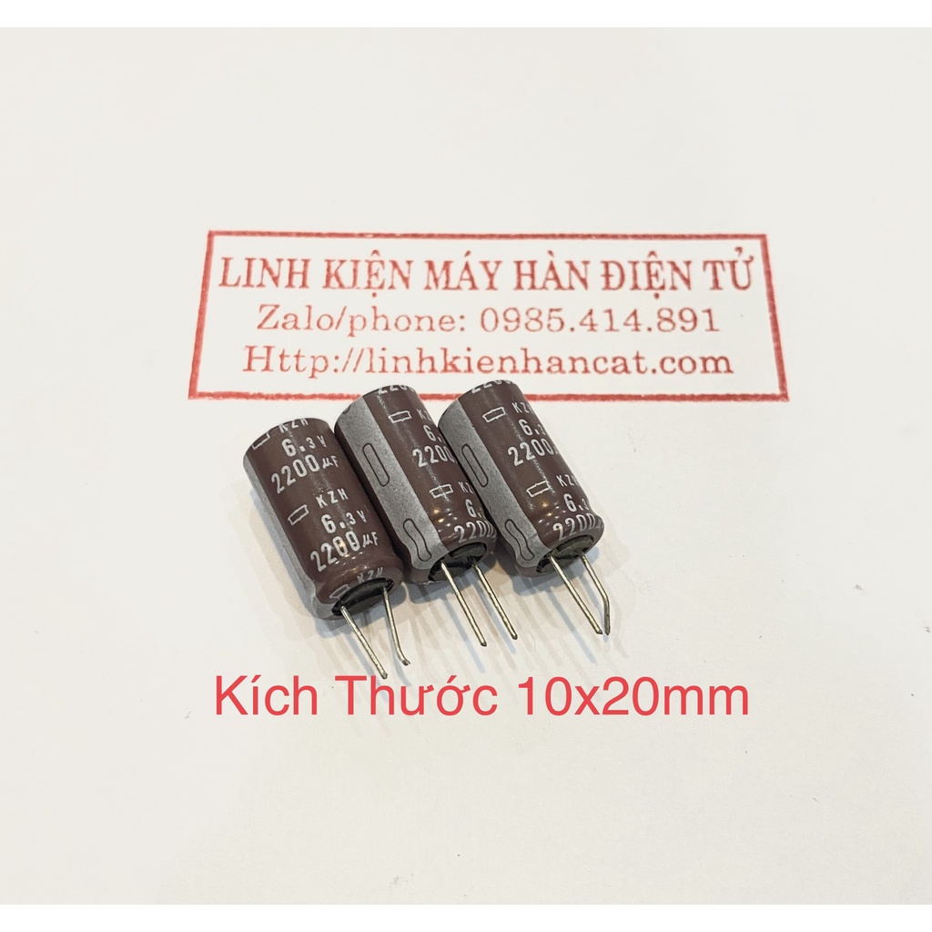 Tụ 2200UF 6.3V