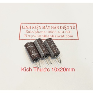 Tụ 2200uf 6.3v