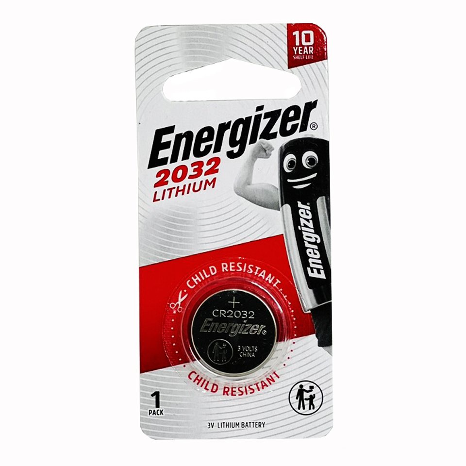 Pin CR2032 Energizer vỉ 1 viên cao cấp - Hàng chính hãng