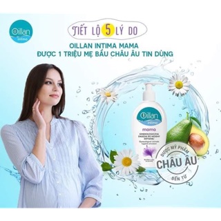 Dung dịch vệ sinh oillan mama cho mẹ bầu và phụ nữ sau sinh