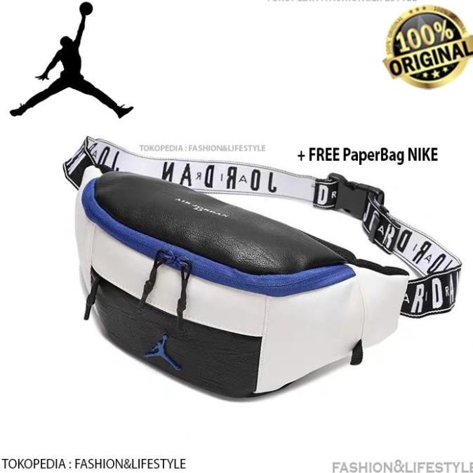 Túi Đeo Hông Nike Air Jordan Chất Liệu Da 100%