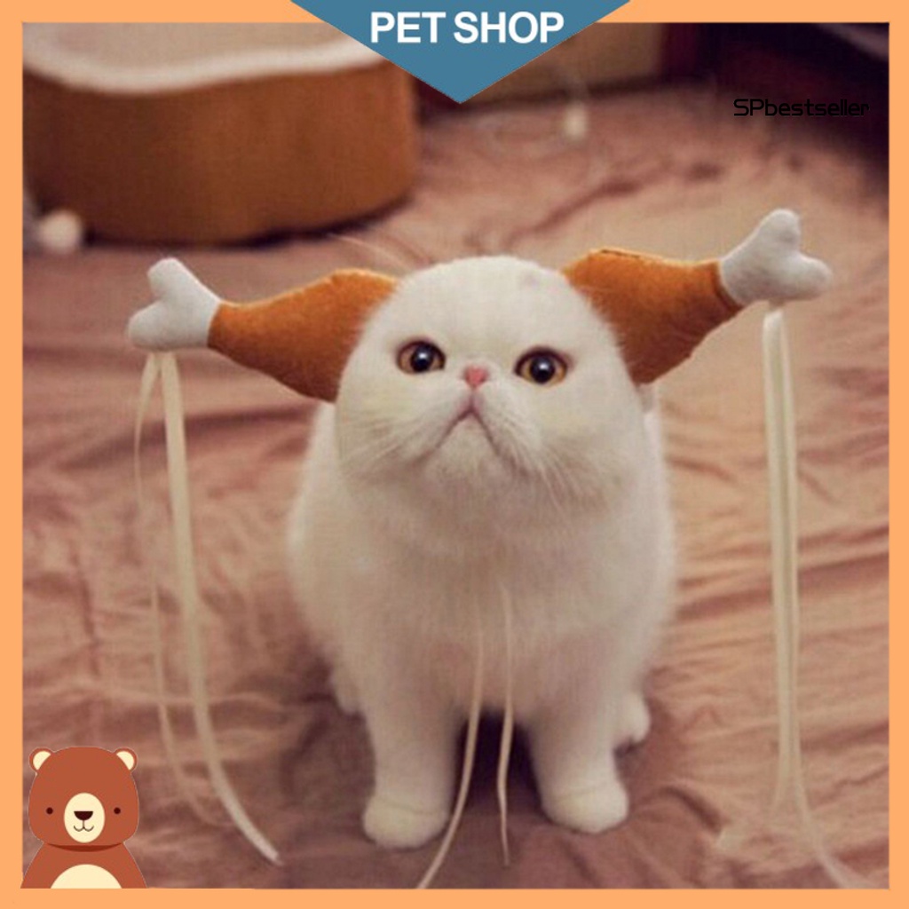 Cài Tóc Hình Gậy Đánh Trống Ngộ Nghĩnh Cho Thú Cưng