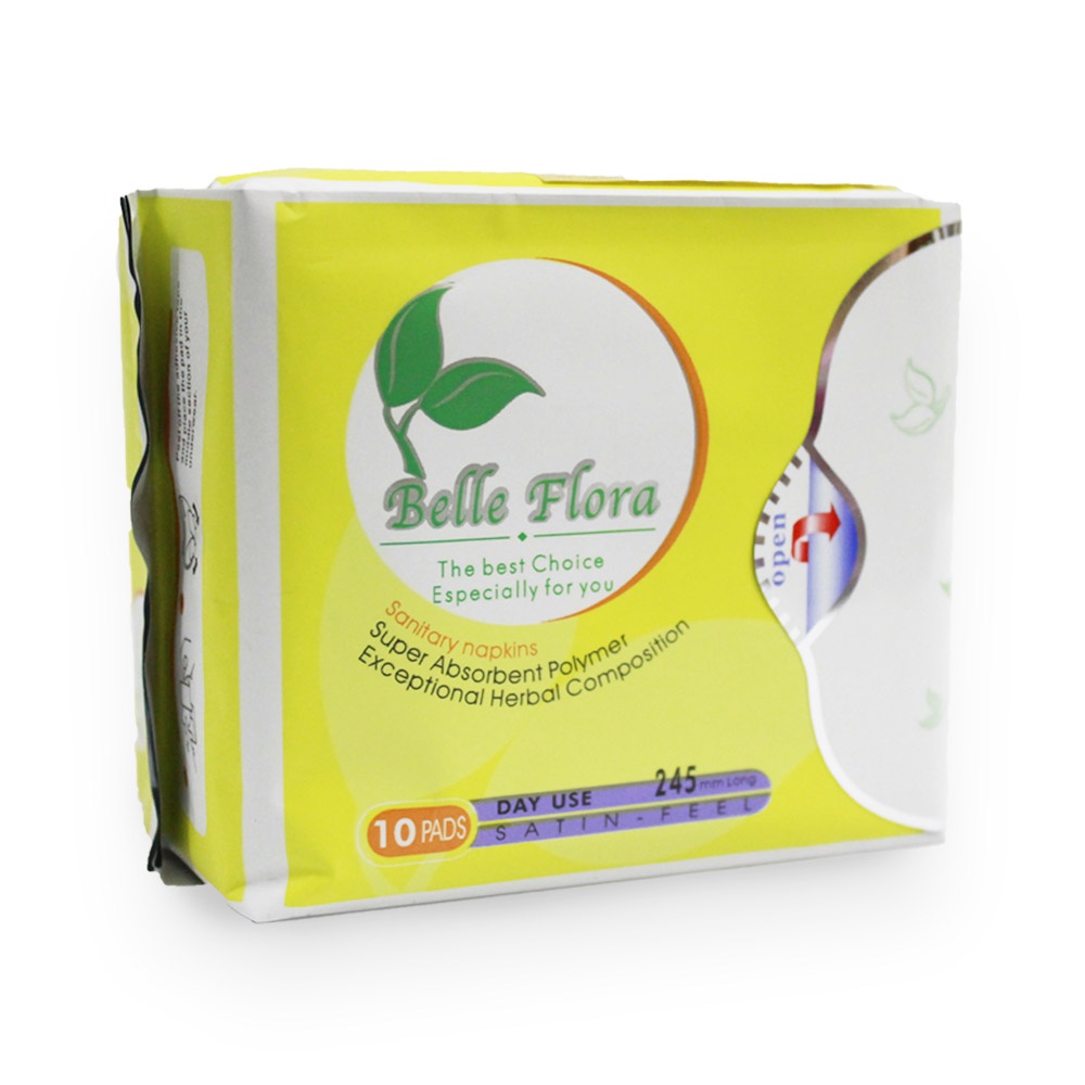 Bộ băng vệ sinh cotton ban ngày BELLE FLORA 2 gói