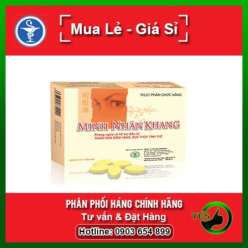 MINH NHÃN KHANG Hộp 30 viên