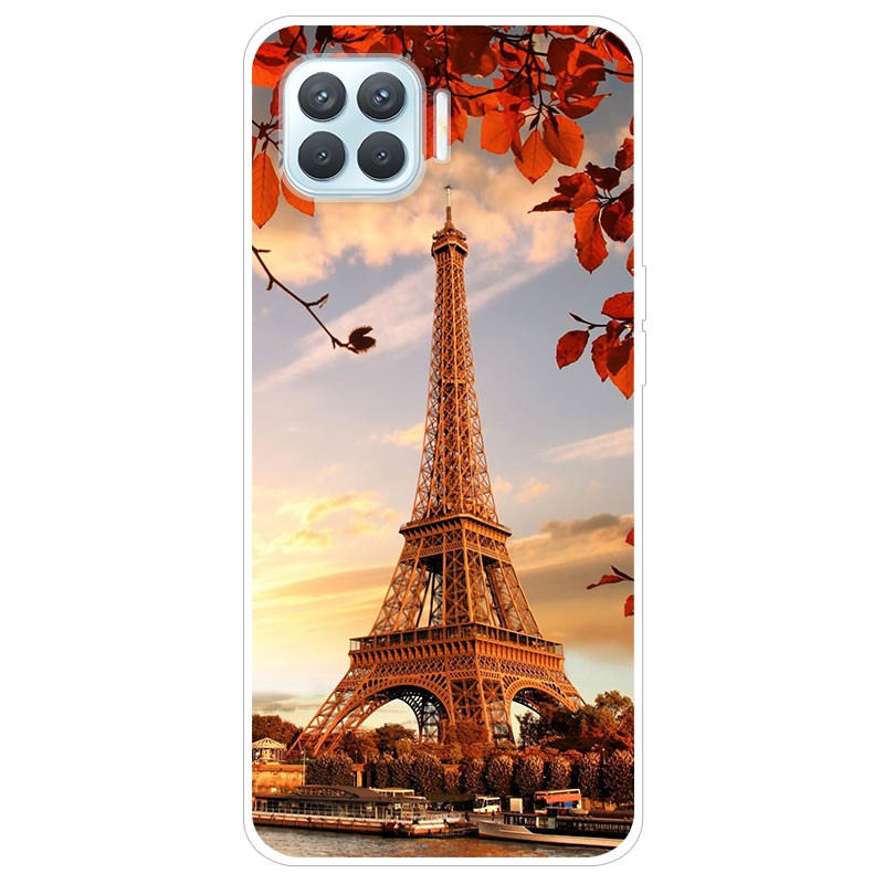 Ốp điện thoại silicon tpu thích hợp cho oppo a93 oppo a93 có sơn màu