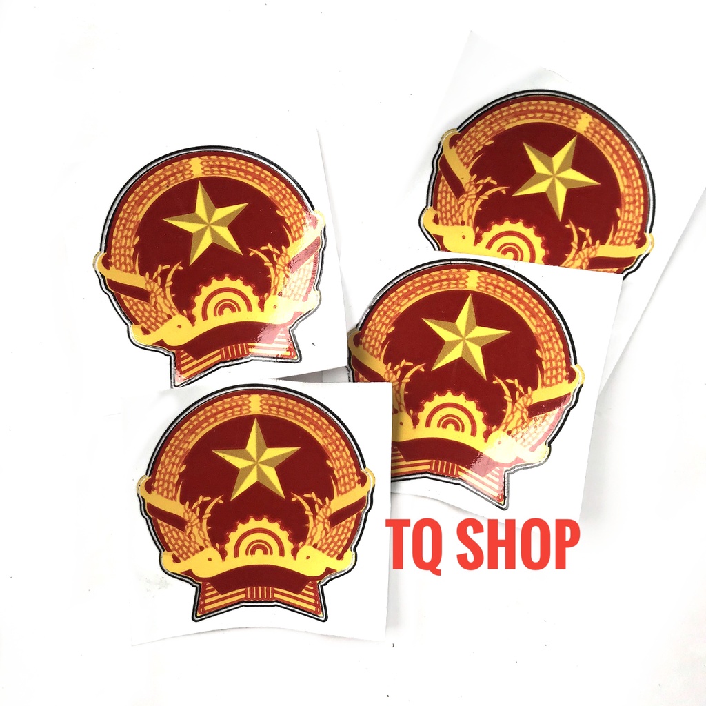 Logo tem đảng dán xe , mũ bảo hiểm