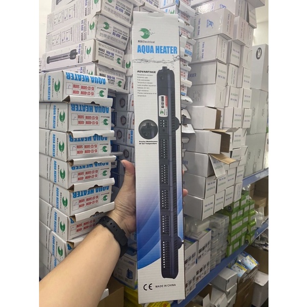 Cây sưởi ấm hồ cá RS Electrical Có Vỏ Bọc Nhựa RS-137 Chống Bỏng An Toàn