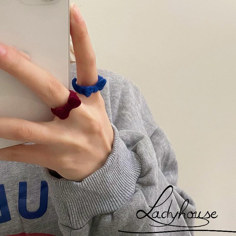 Nhẫn hở hình nơ dễ thương có thể điều chỉnh kích thước cho nữ