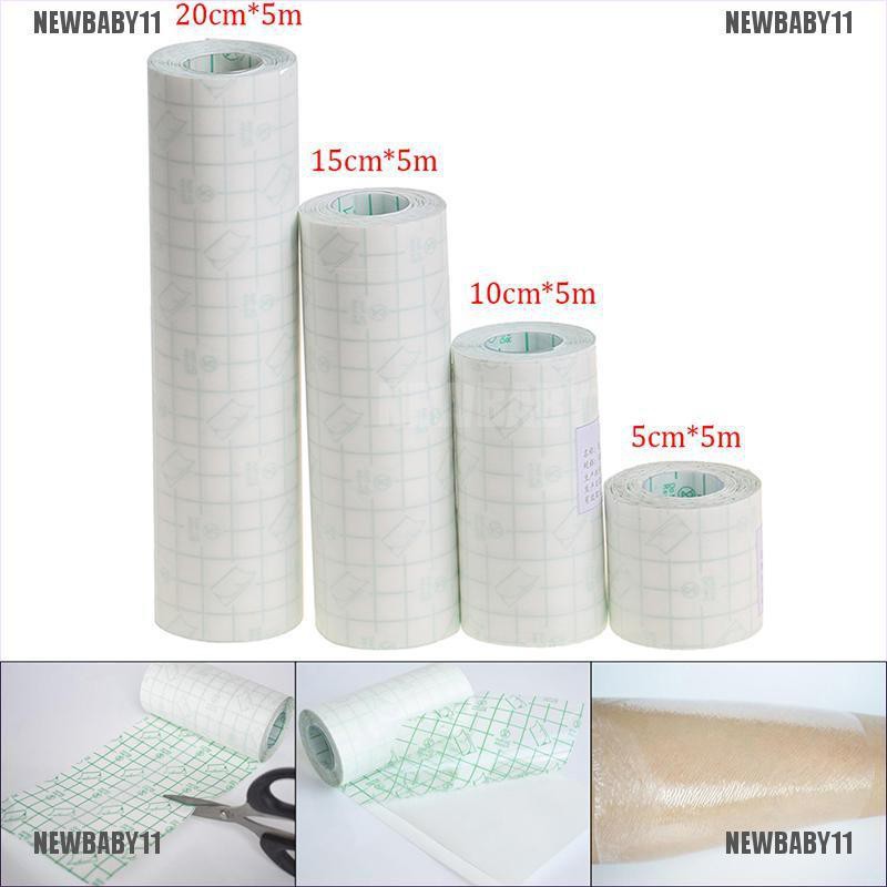 [NEWBABY11] 1 Cuộn Băng Keo Y Tế Bằng PU Dán Cố Định Vết Thương Chống Thấm Nước