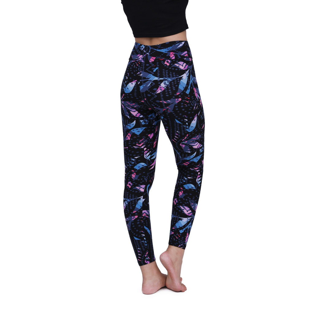 Quần Legging BIG SIZE cho người BÉO từ 70kg-85kg [HÀNG XUẤT DƯ, SIÊU CO GIÃN] -Gym, Yoga Nữ, Họa Tiết 829 - Cạp Cao