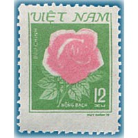 Tem sưu tập MS 369 Tem Việt Nam Hoa Hồng 1980 ( 2 tem )