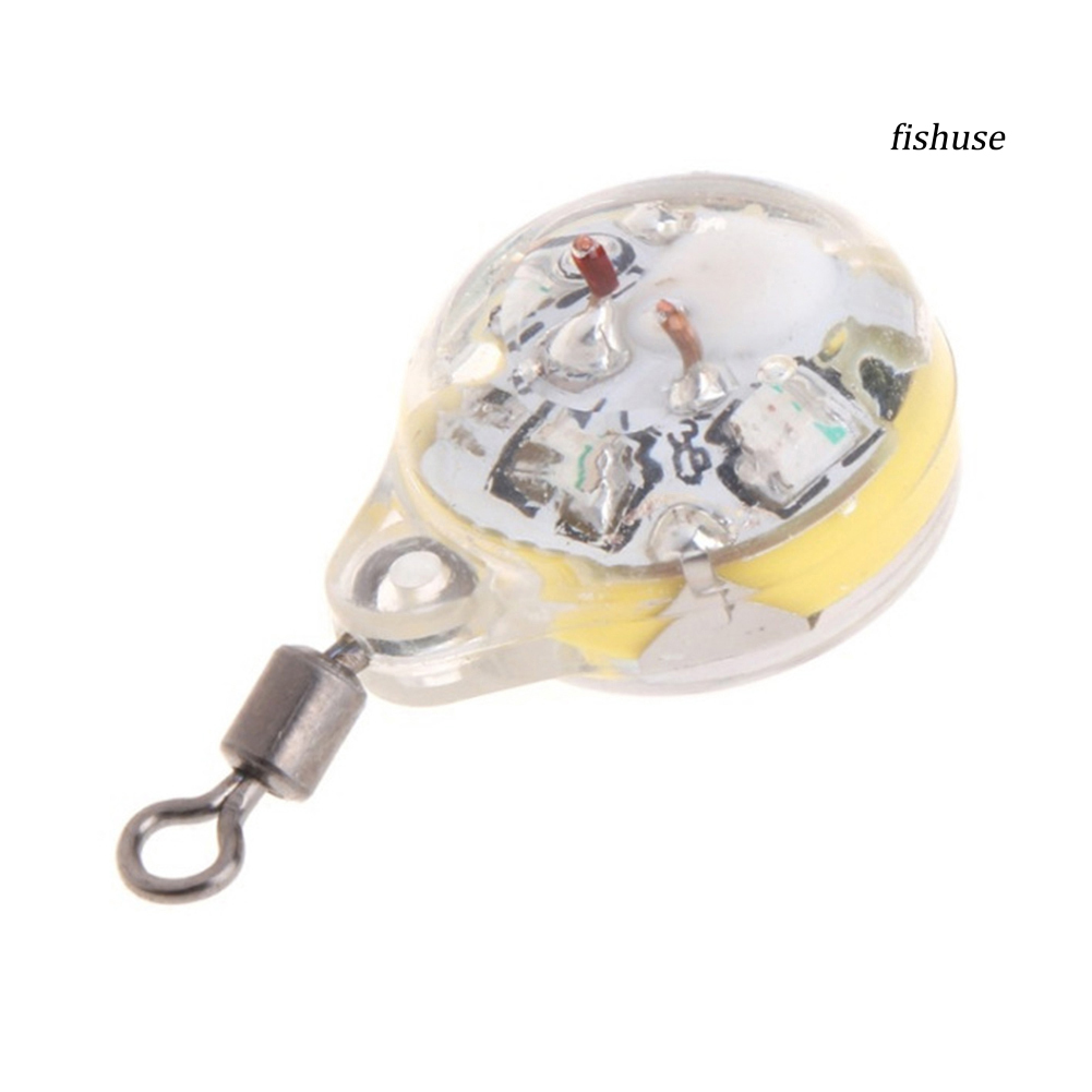 Mồi Mực Giả Mini Có Đèn LED Phát Sáng Dùng Để Câu Cá