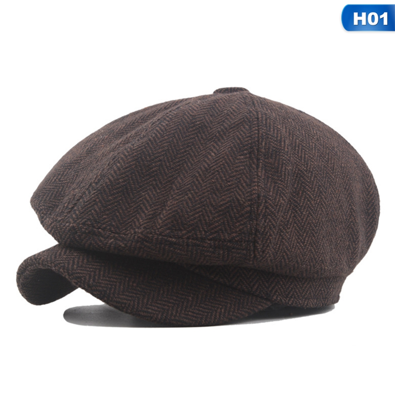 flowersqueen Nón Bánh Tiêu Phong Cách Phim Peaky Blinders