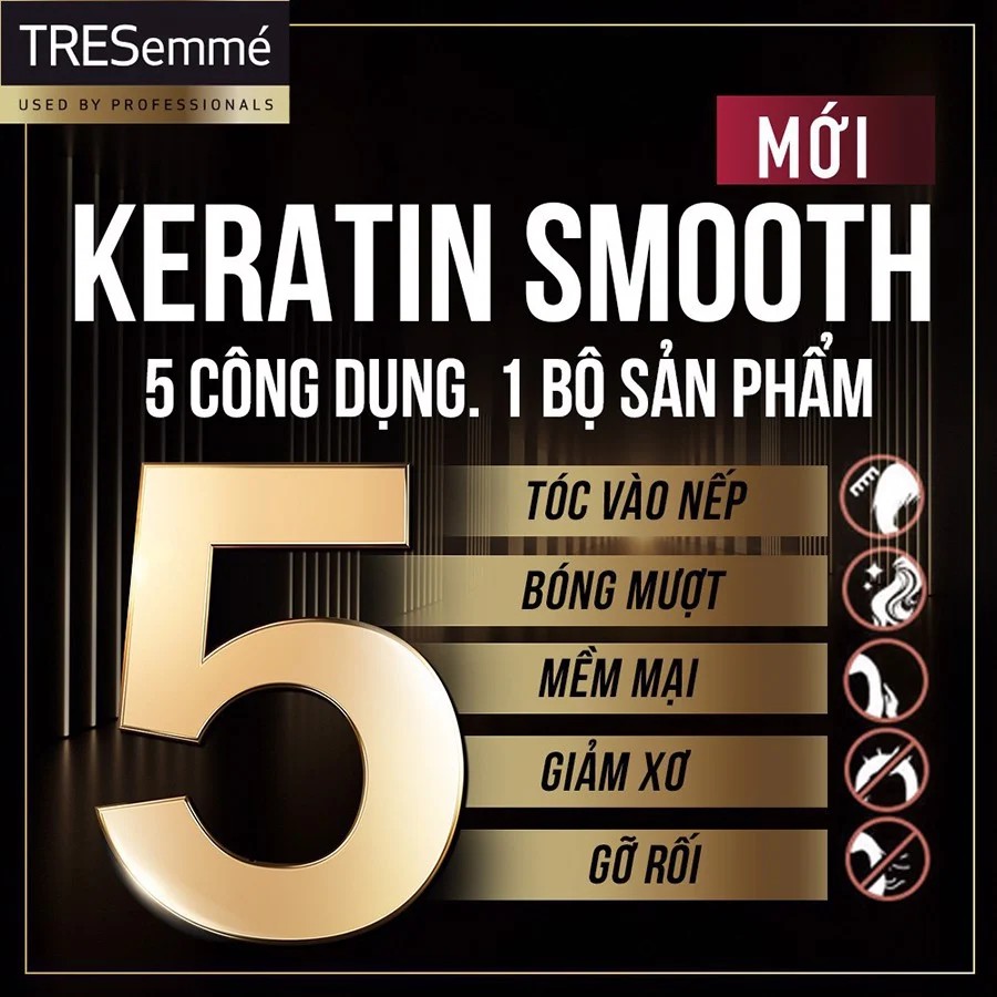 Serum TRESemmé Dưỡng Tóc Vào Nếp Bóng Mượt 97ml