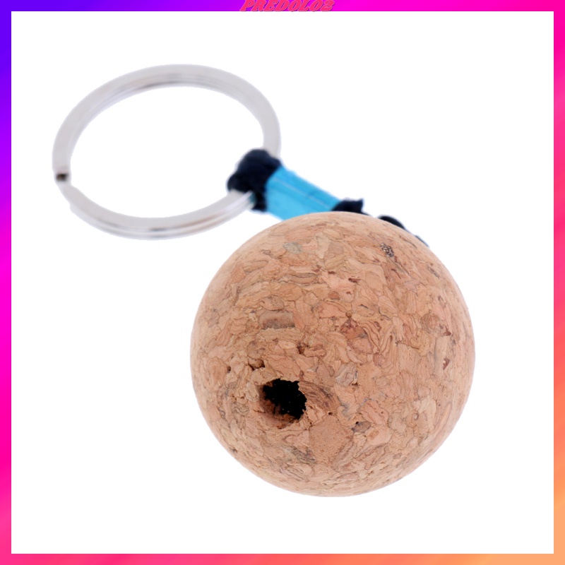 [BigSale] 35mm Floating Cork Keyring Water Buoyant Key Ring Marine Sailing Boat Float