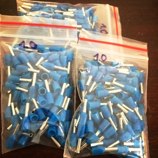 Đầu cos pin thau 1,0mm ( bịch 100 cái)