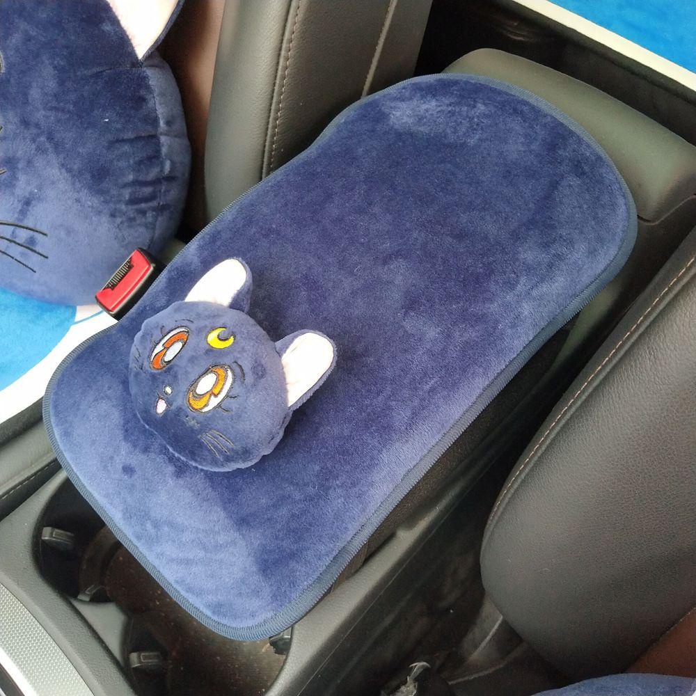 Gối Tựa Đầu Hình Mèo NORMAN / Thủy Thủ Mặt Trăng Nhồi Bông Dễ Thương