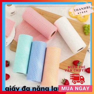 Cuộn giấy lau đa năng tái sử dụng nhiều lần TN106 - ThanhBL Store
