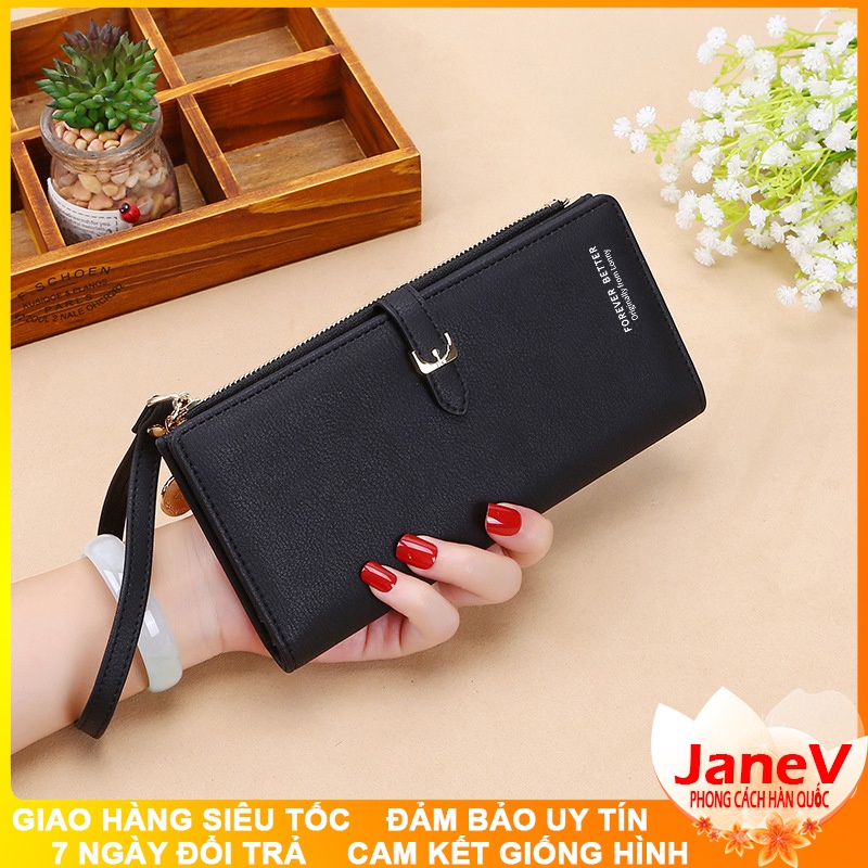 Ví Nữ Dài Cầm Tay Cao Cấp Sang Trọng Phong Cách Hàn Quốc TVNN321