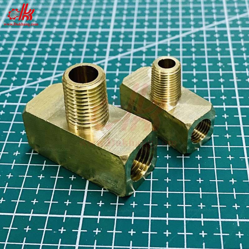 Ba ngã nối ren thau - Tê giữa ren ngoài